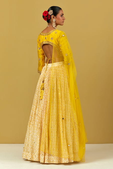 Ikshita Choudhary Floral Print Skirt Set 