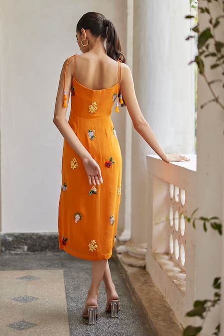 Betrue Sequin Embroidered Dress 