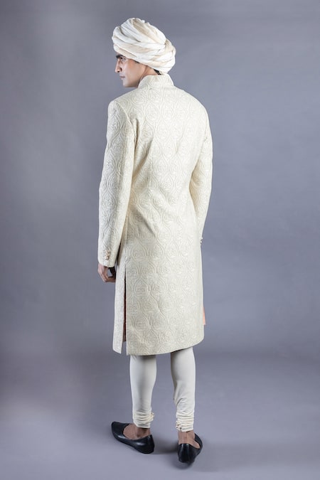 Abhishek Gupta Embroidered Sherwani & Kurta Set 