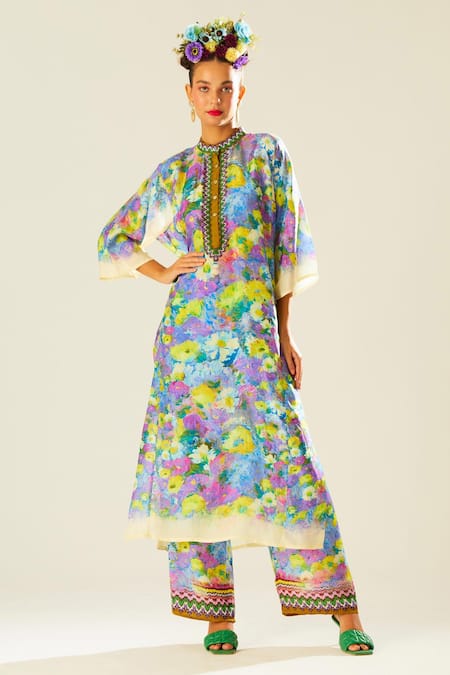 Rajdeep Ranawat Ghazala Printed Long Tunic 