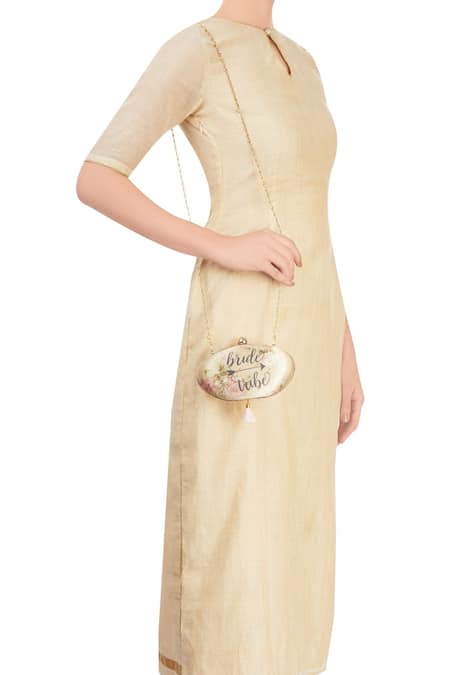 Puneet Gupta Floral Print Clutch 