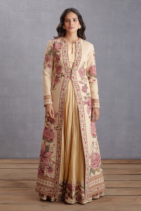 Torani Kasturi Chintz Dhooni Jacquard Chogha Set 