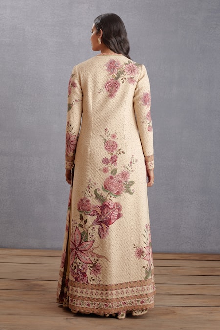 Torani Kasturi Chintz Dhooni Jacquard Chogha Set 