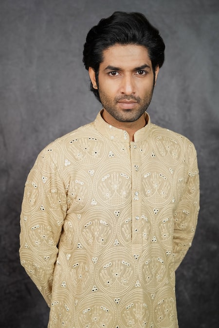 Mehndi kurta style for best sale mens 2018