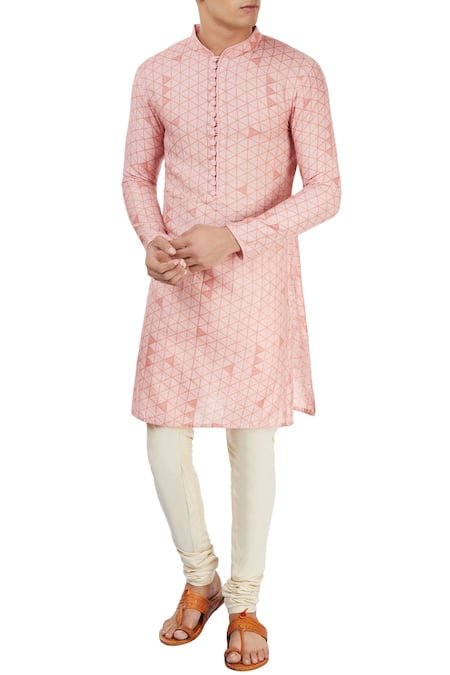 Pranay Baidya Printed Kurta 