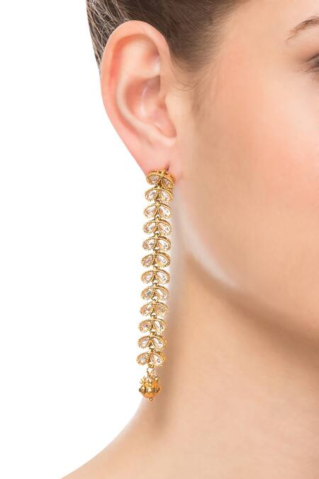 Shillpa Purii Designer Jewellery Dangler kundan earrings 