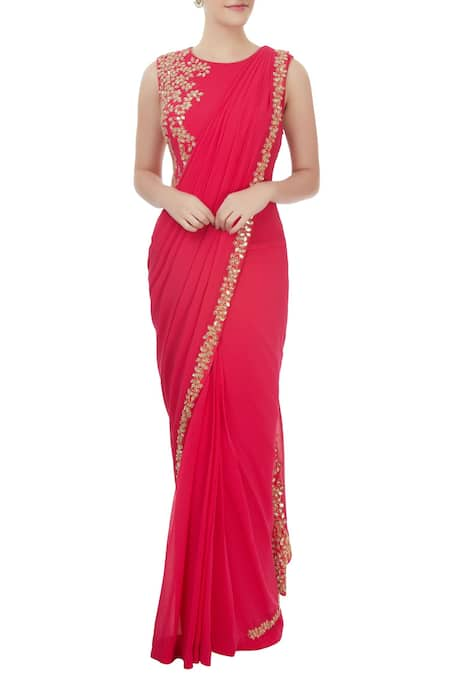 J by Jannat Embellished Saree Gown 