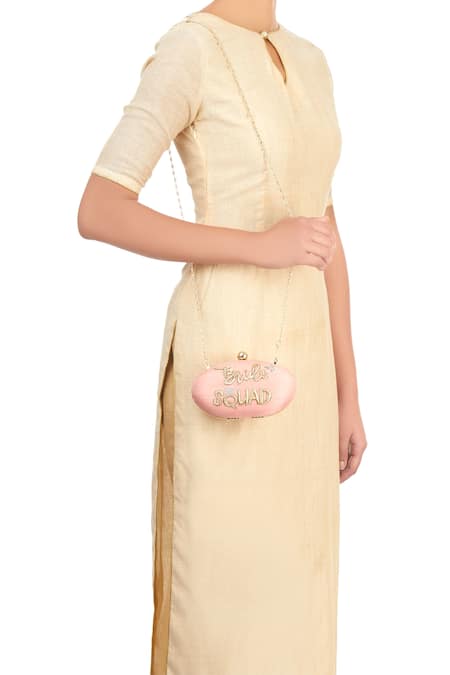 Puneet Gupta Bride Squad Embellished Clutch 