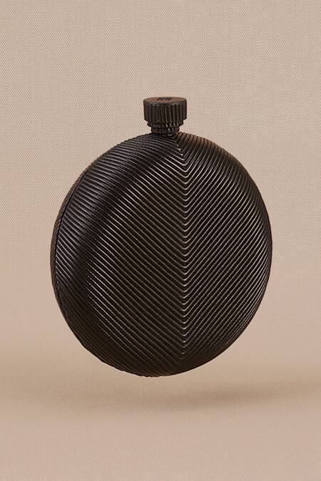 Shop_Ampm_Black Zayla Circular Shape Clutch