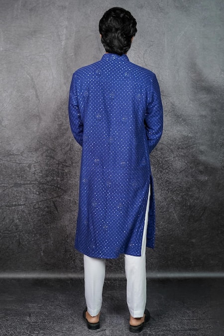 Kasbah Chikankari Embroidered Kurta Set