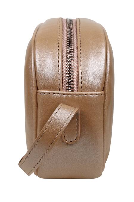 The House Of Ganges_Peach The Larson Crossbody_at_Aza_Fashions