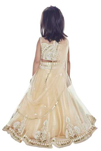 Neha Gursahani Embroidered Mirrorwork Lehenga Set 