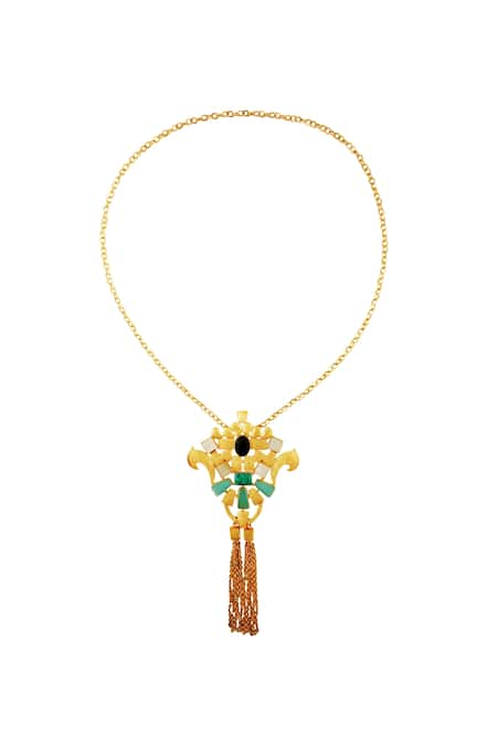 Masaya Jewellery Kundan Work Necklace 