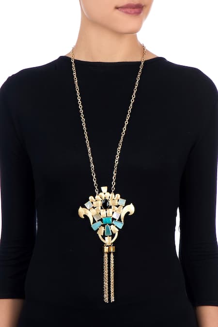 Masaya Jewellery Kundan Work Necklace 