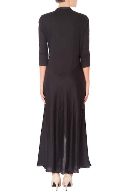 Manasi Sengupta Solid Layered Kurta 