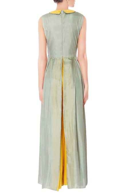 Priyanka Singh Silk Flared Jumpsuit 