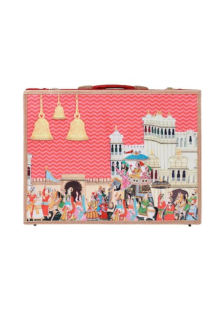 Puneet Gupta Mewar Mahal Print Trunk 