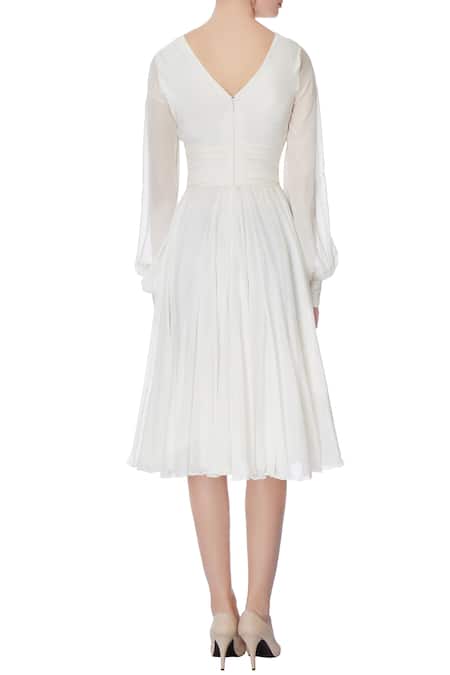 Saisha Shinde Fit & Flare Dress 