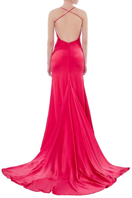 Saisha Shinde Backless Gown 