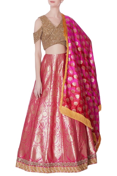 Raashi Khanna in a pink lehenga at Srinivasa Kalyanam success meet – South  India Fashion