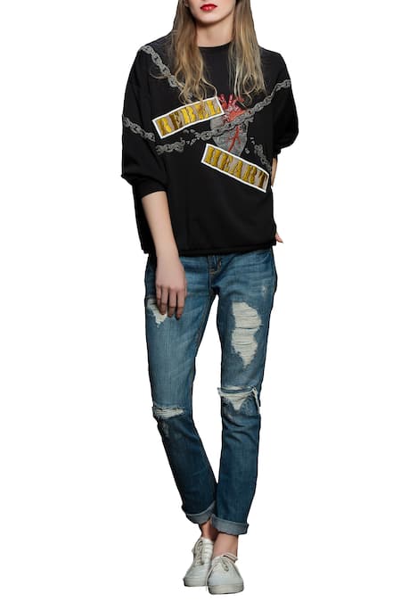 Shahin Mannan Embroidered Sweatshirt 