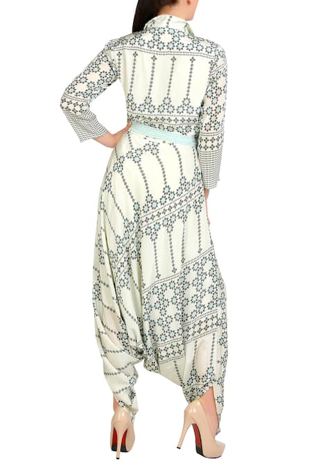 Soup By Sougat Paul Printed Dhoti Jumpsuit 