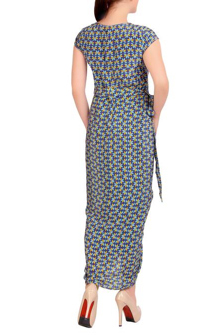 Soup By Sougat Paul Printed dhoti dress 
