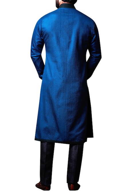 Kunal Anil Tanna Layered Shirt Kurta Set 