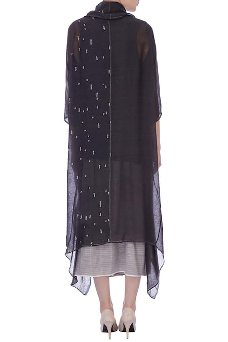 Urvashi Kaur Asymmetric Jacket & Palazzo Set 