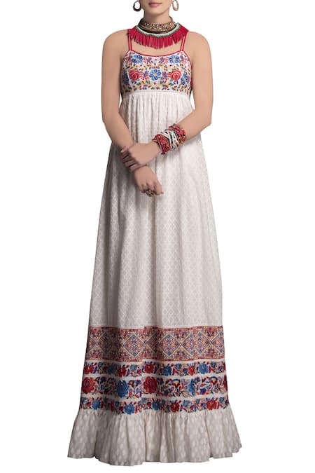 Payal Jain Embroidered Maxi Dress 