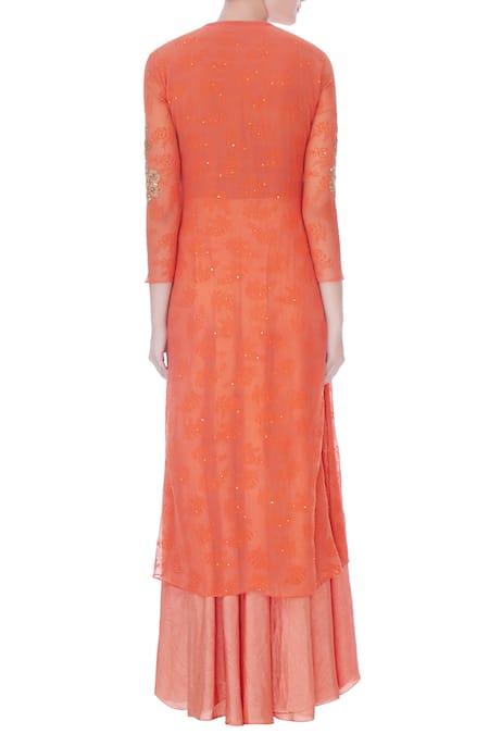 Manasi Sengupta Embroidered Kurta Set 