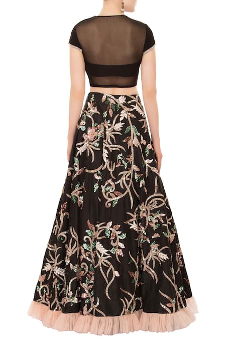 Mani Bhatia Embroidered Lehenga Set 