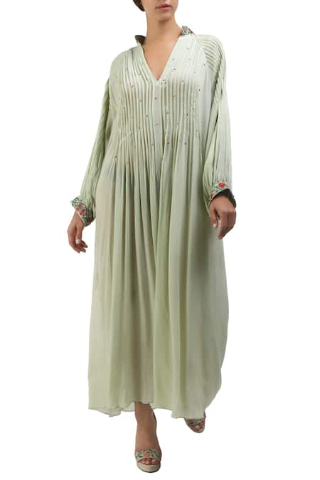 Nikasha Pintuck Maxi Dress 