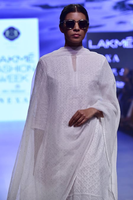 House Of Kotwara Chikankari Kurta Set 