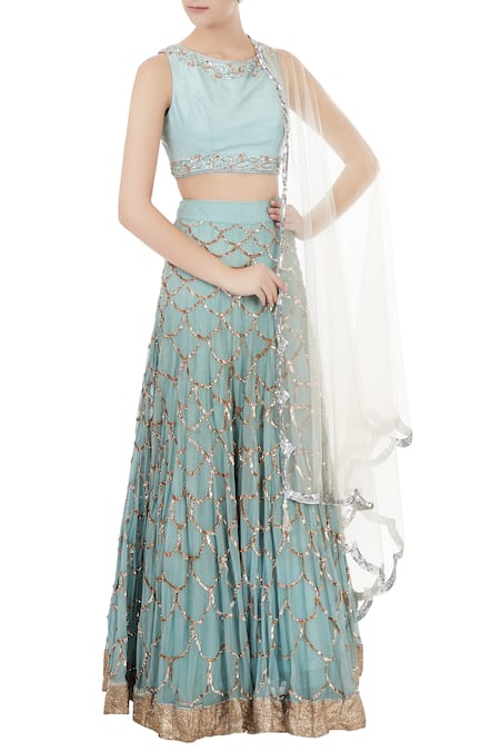 Priyanka Singh Silk Lehenga Set 
