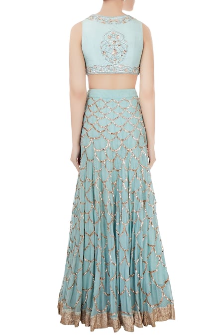 Priyanka Singh Silk Lehenga Set 