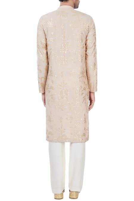 Mehraab Mix Blend Embroidered Kurta 