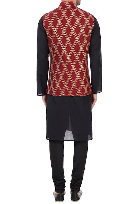 Mehraab Embroidered Nehru Jacket 