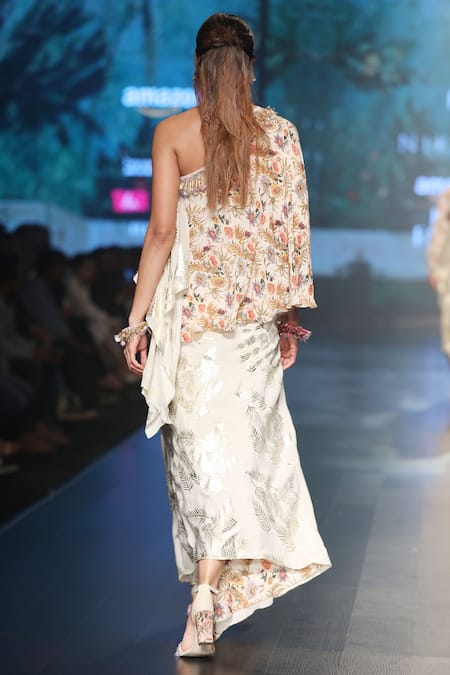 Nikasha One Shoulder Top & Skirt Set 