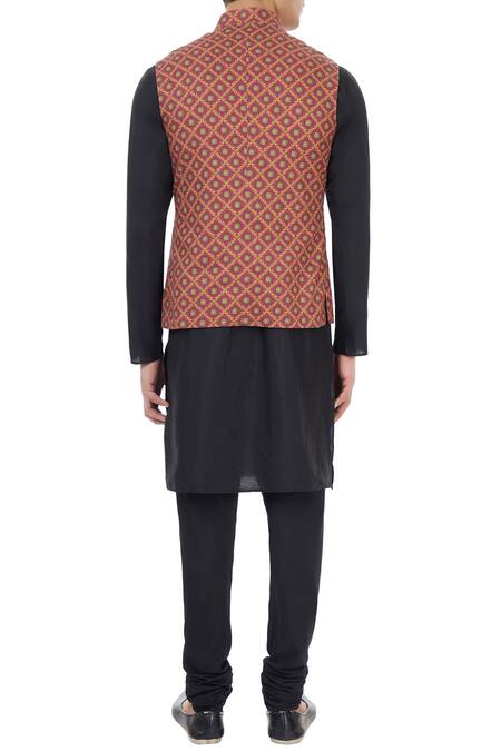 Chatenya Mittal Cotton Printed Bundi 