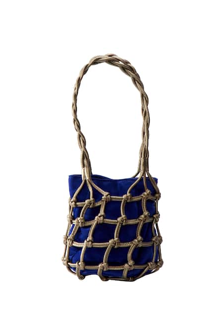 Devina Juneja Velvet Potli Bag 