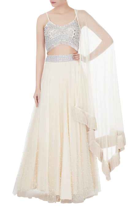 J By Jannat Embroidered Lehenga Set 