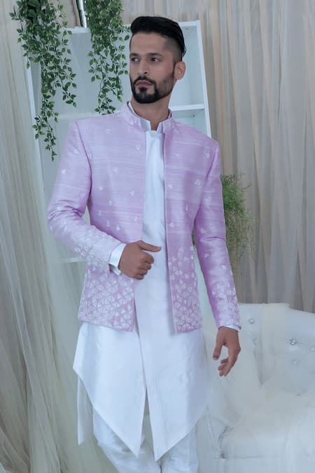 Varun Chakkilam Embroidered Bandhgala & Kurta Set 