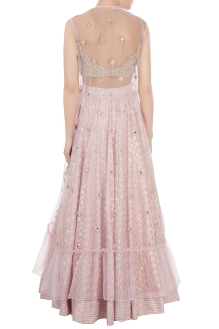 Priyanka Jain Embroidered Jacket & Lehenga Set 