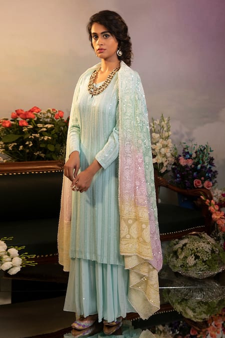 Ruh Clothing Sequin Work Sharara Set 