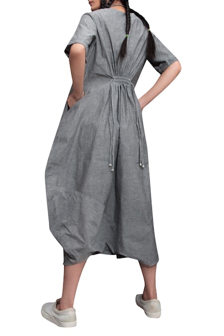 Bohame Cotton Jumpsuit Dress 