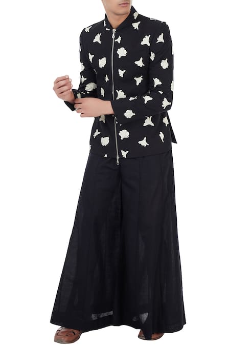 Vivek Karunakaran Floral Print Jacket 