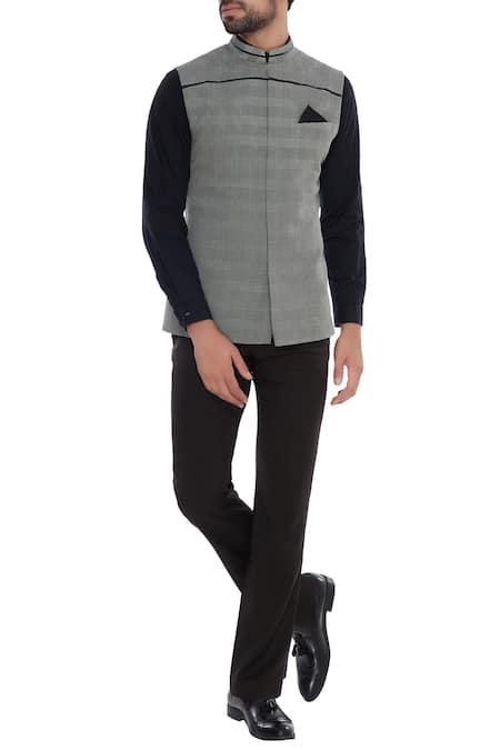 Bubber Couture Checkered Bundi 