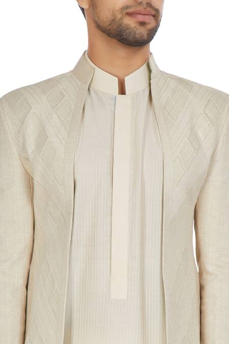 bandhgala jacket with kurta