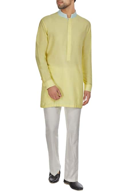 Kunal Anil Tanna Silk Kurta & Pant Set 